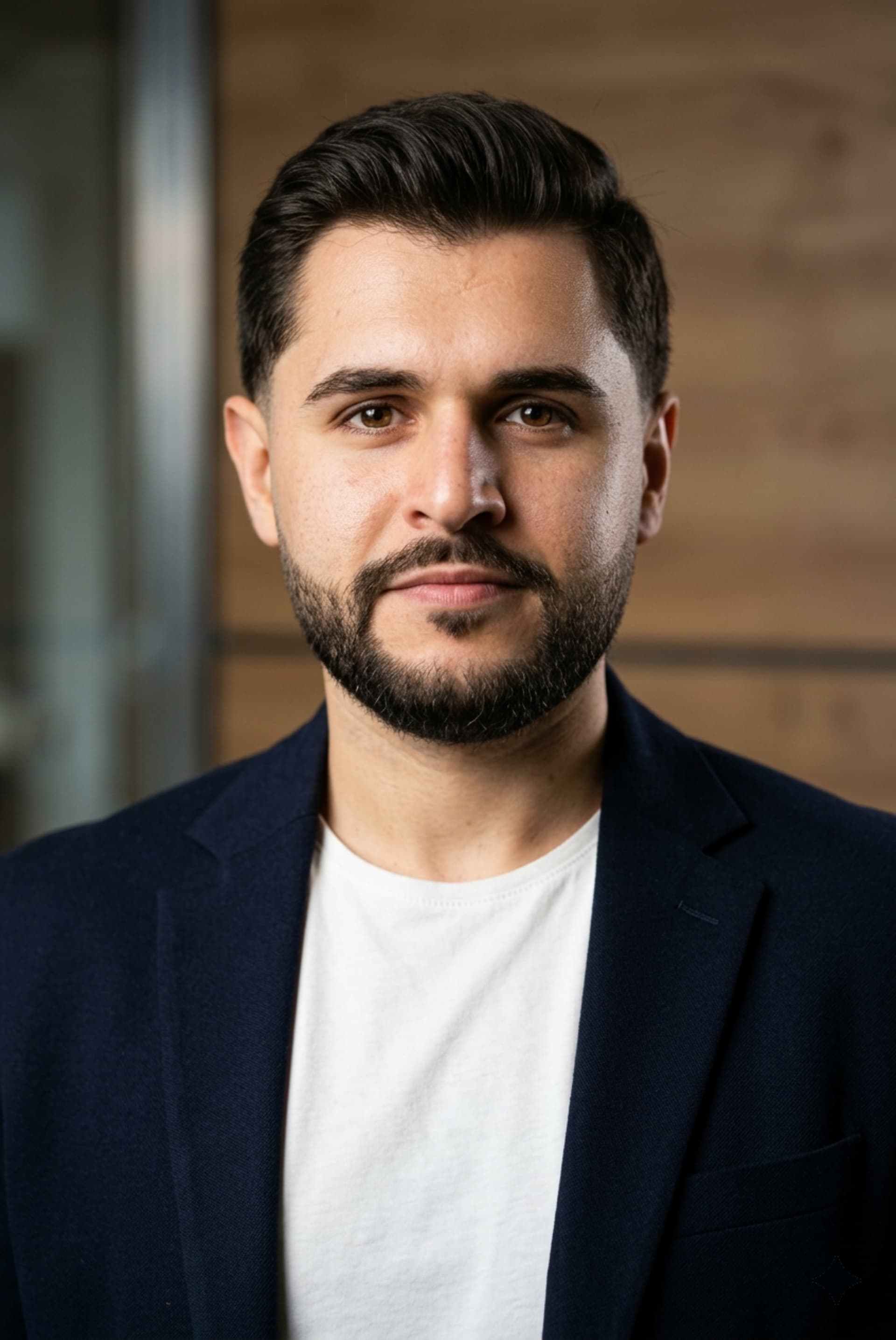 Porträt von Shehab Al-Wazzan